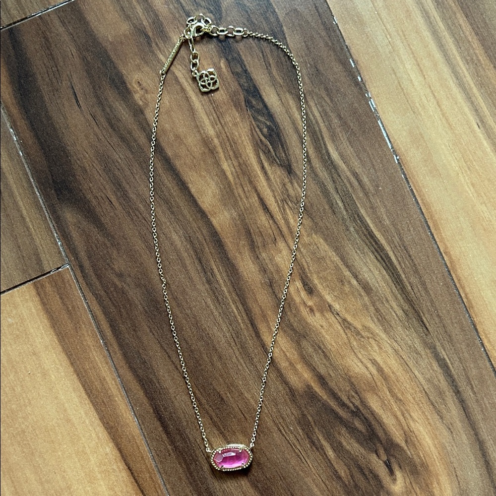 kendra scott elisa gold pendant necklace